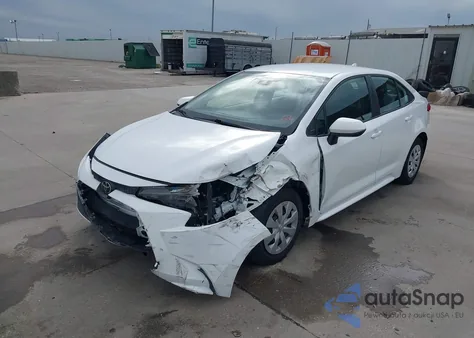 2020 Toyota Corolla L z USA, uszkodzony, nr VIN 5YFDPRAE7LP069077